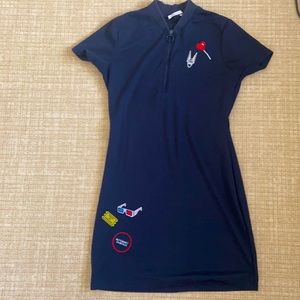 Cute mid length knit dress